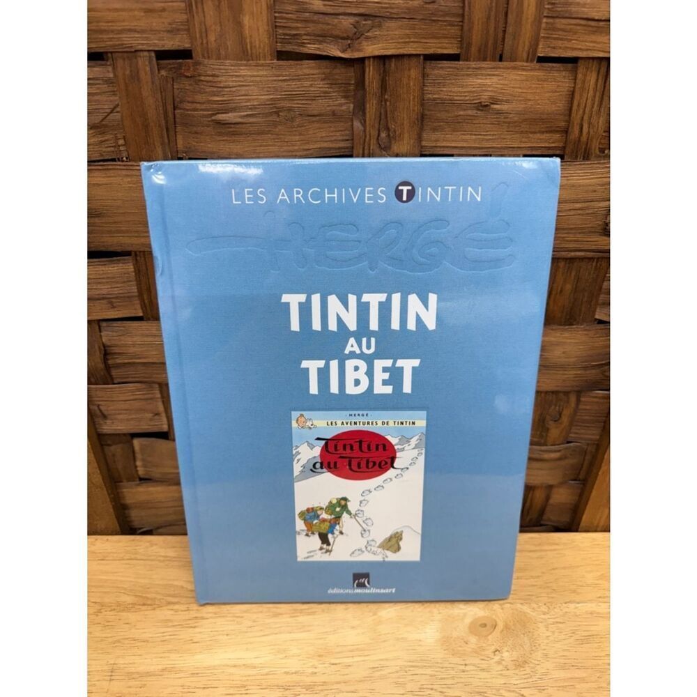 Tintin au Tibet Hardcover Collector Edition – Blue